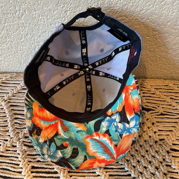 9fifty Tropical Blue Chambray New York Yankees Baseball Cap - Picture 9 of 12